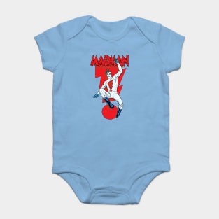 MADMAN Exclamation Bolt Leap! Baby Bodysuit